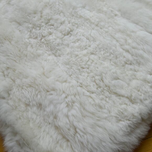 PLUSH Ueilam Vintage Alpaca Fur Vest Size L - Picture 16 of 16